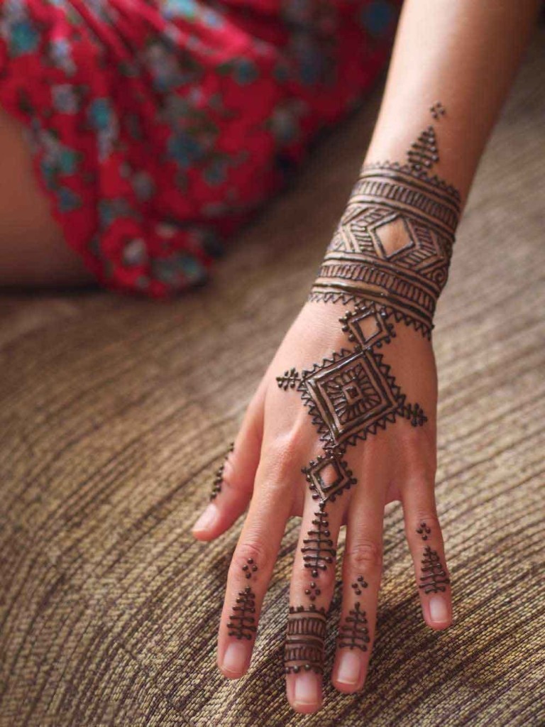 Moroccan Mehndi Design