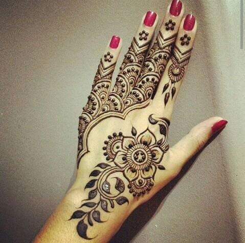 Arabic Mehndi design