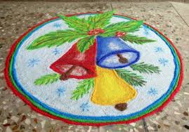 4.Three Bells Rangoli 