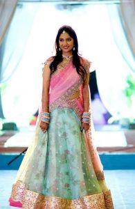 2.Pretty Pink Bridal Lehnga