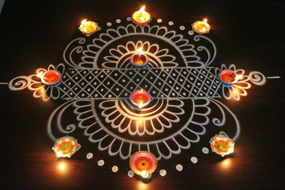 15.Margazhi Rangoli design 15