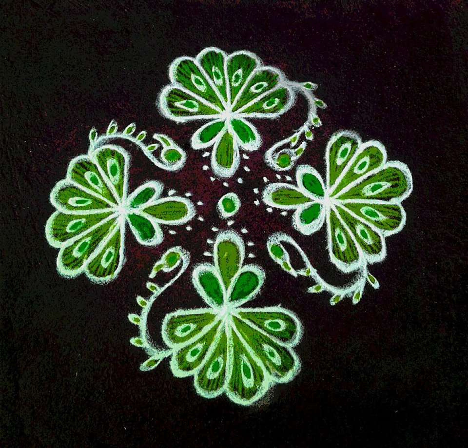 27.Margazhi Rangoli design #27