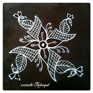 32.Margazhi Rangoli design #32