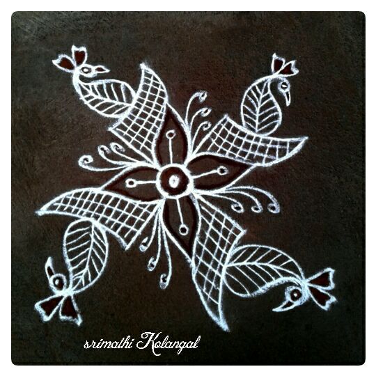 32.Margazhi Rangoli design #32