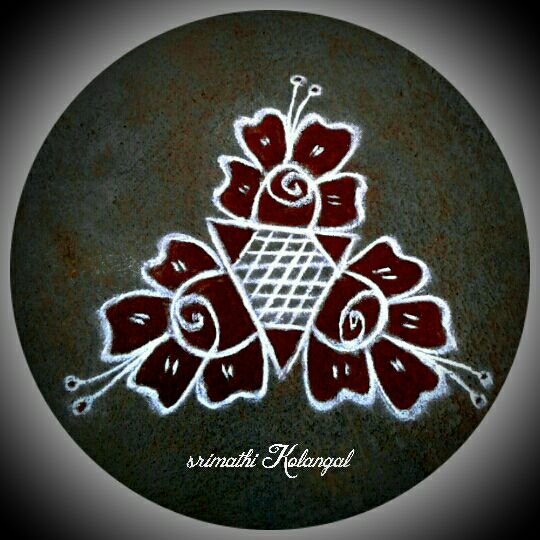 46.Margazhi Rangoli design #46