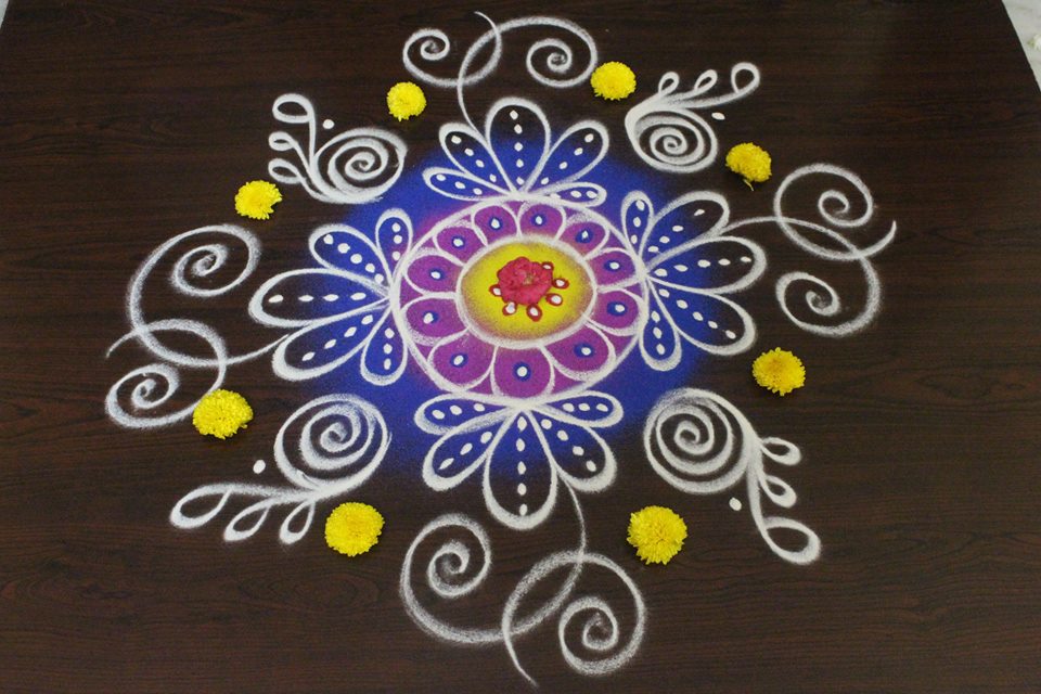 8.Margazhi Rangoli design 8