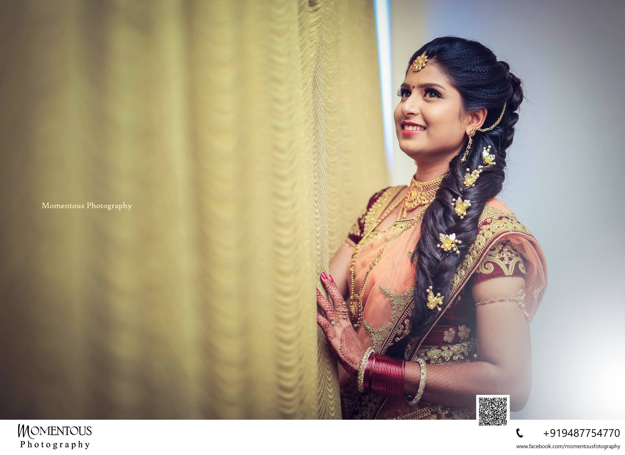 Astonishing bridal Reception Hairstyle | Photo Gallery 