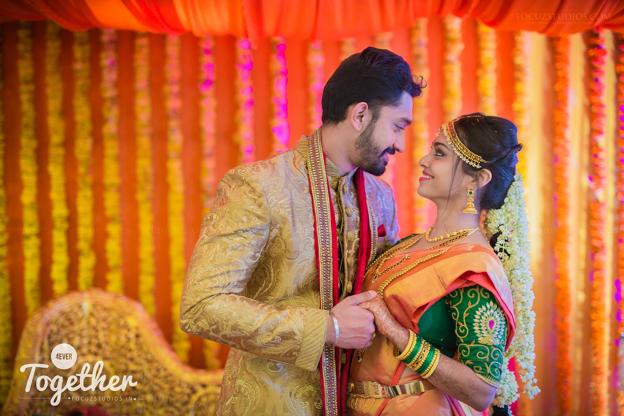 Golden Sherwani with Red shall