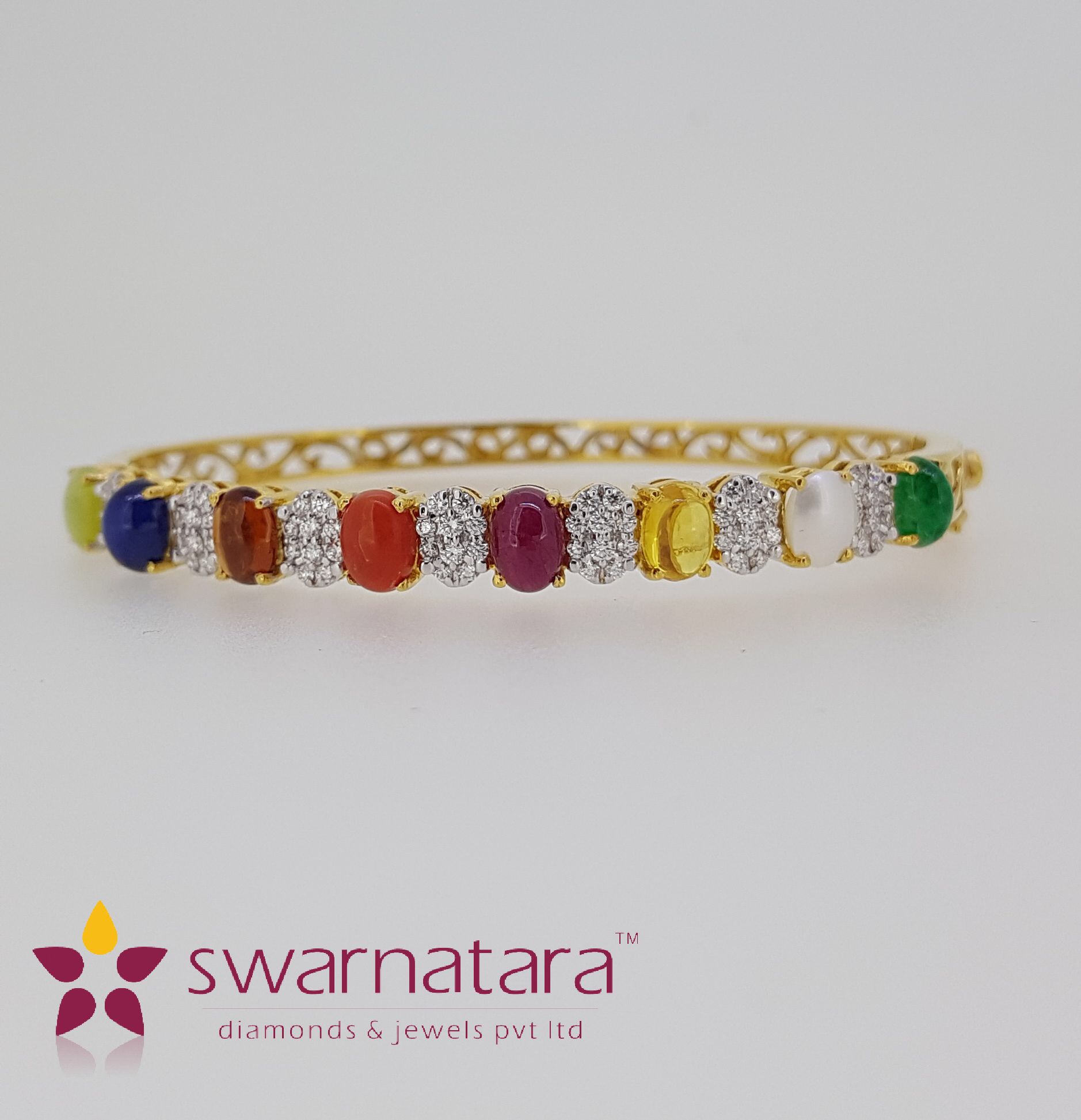 Swarnatara's Navarathna Bracelet