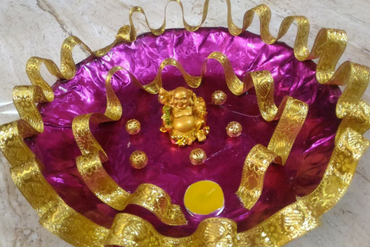 Chandra's Wedding, aarthi plates & return gifts