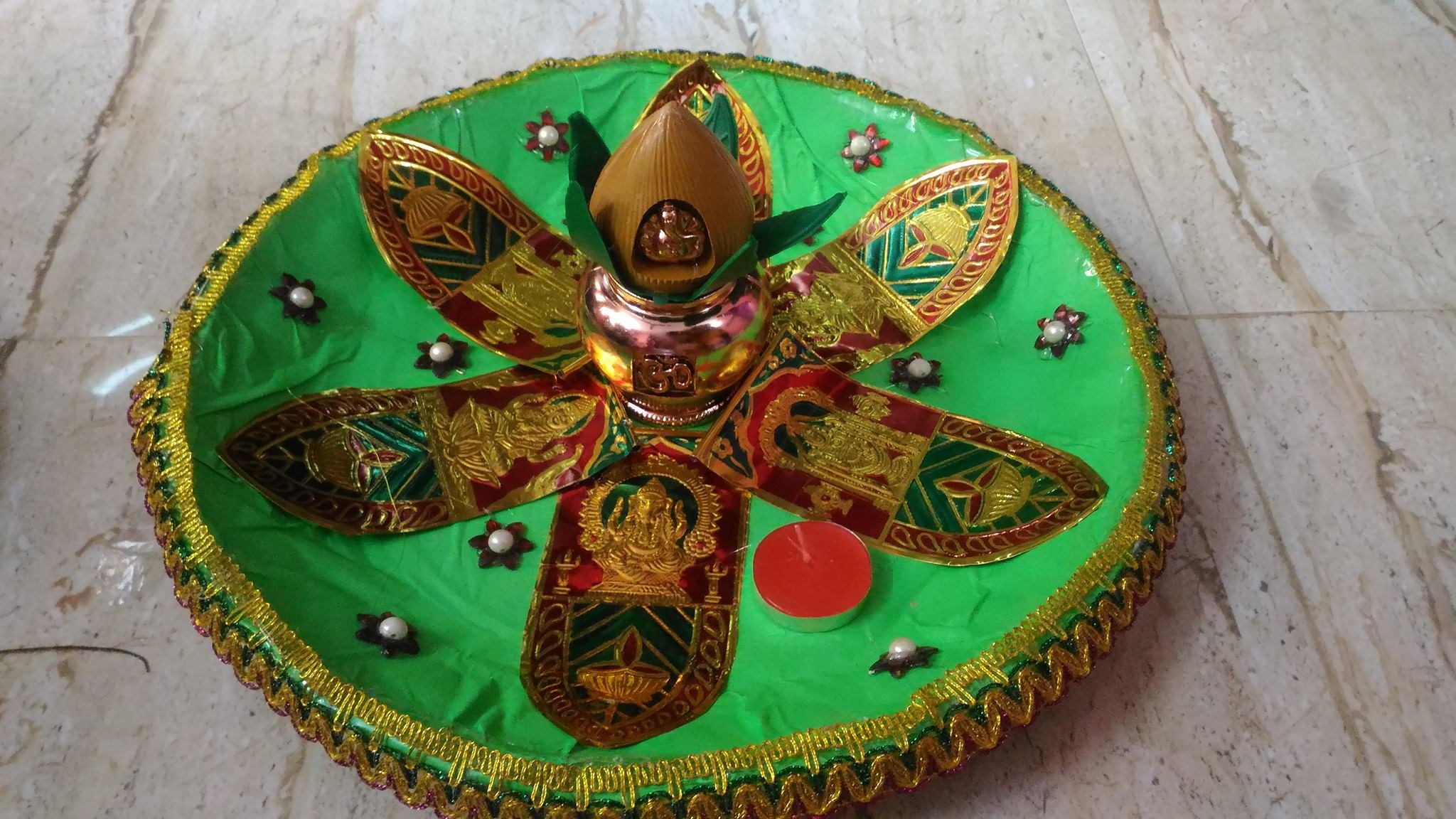 Chandra's Wedding, aarthi plates & return gifts-img5