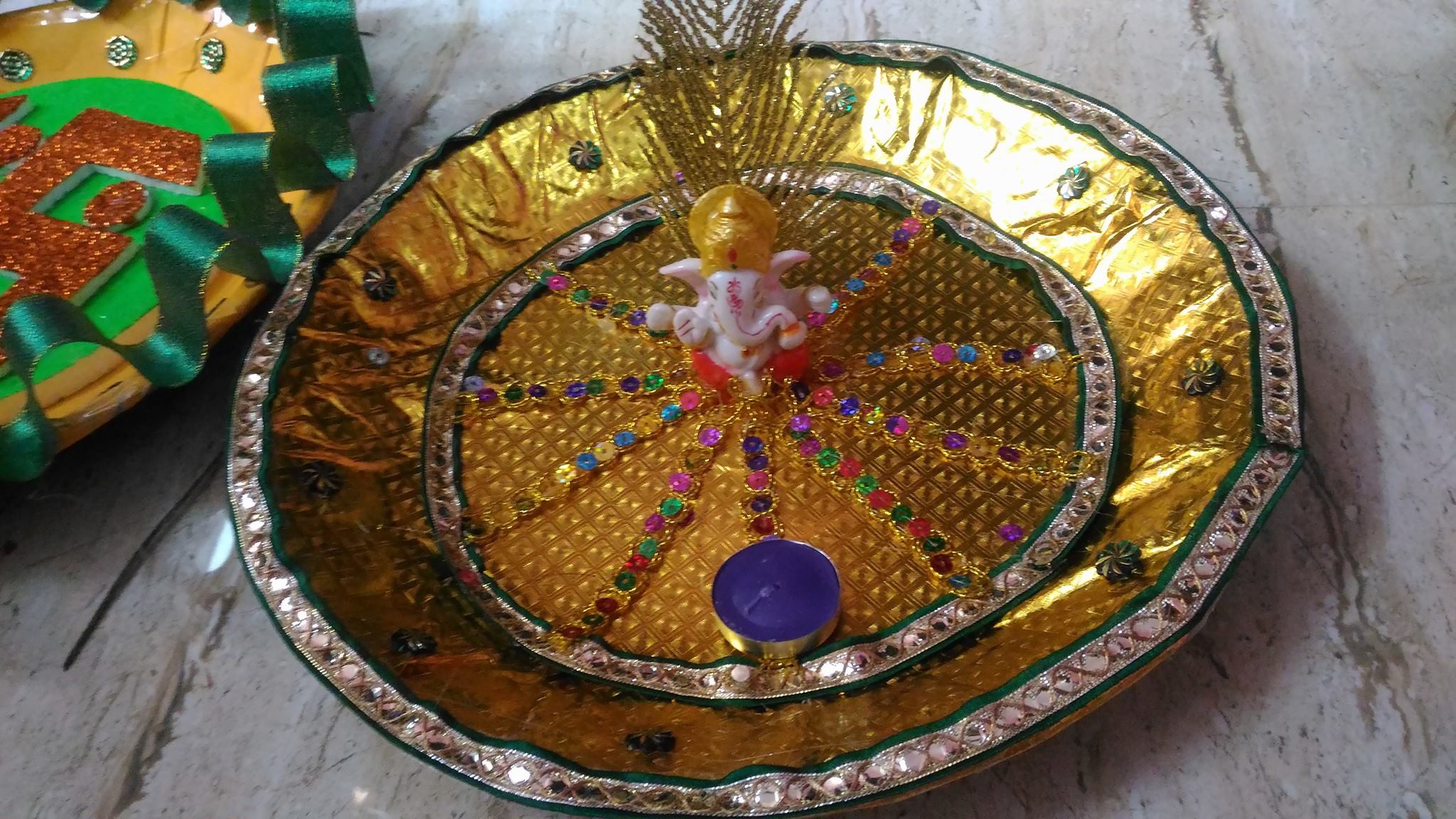  Chandra's Wedding, aarthi plates & return gifts-img8