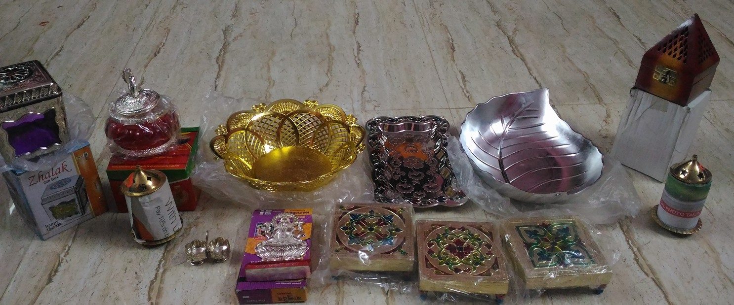  Chandra's Wedding, aarthi plates & return gifts-img10