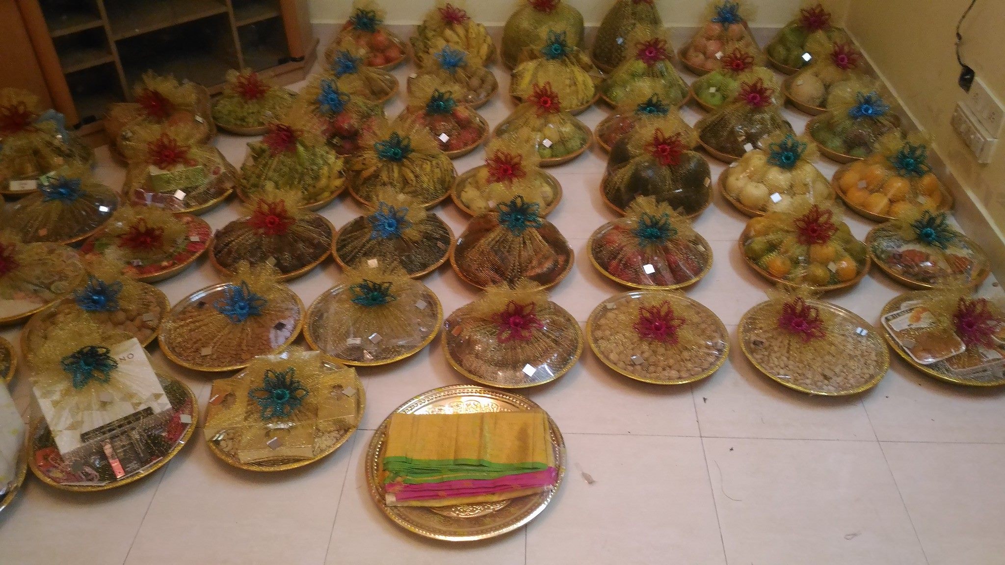  Chandra's Wedding, aarthi plates & return gifts-img12