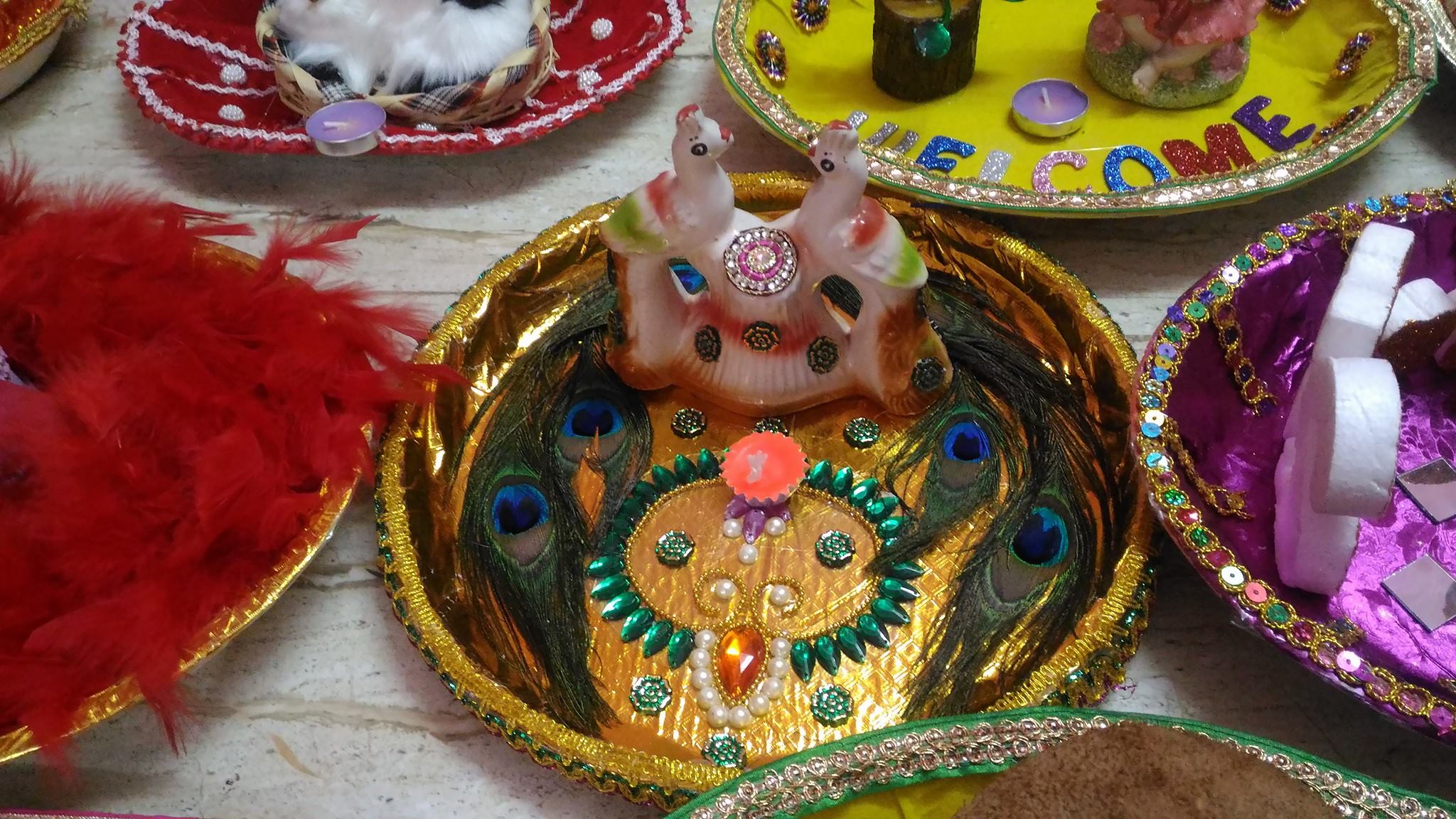  Chandra's Wedding, aarthi plates & return gifts-img14