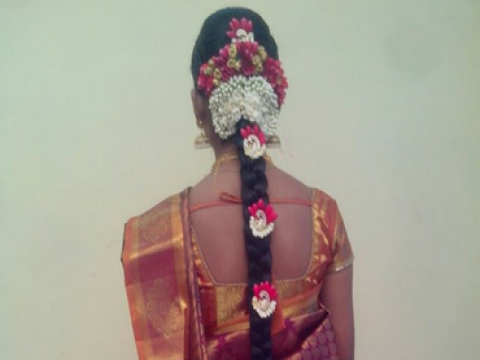 Chennai Saravanan bridal hair stylist
