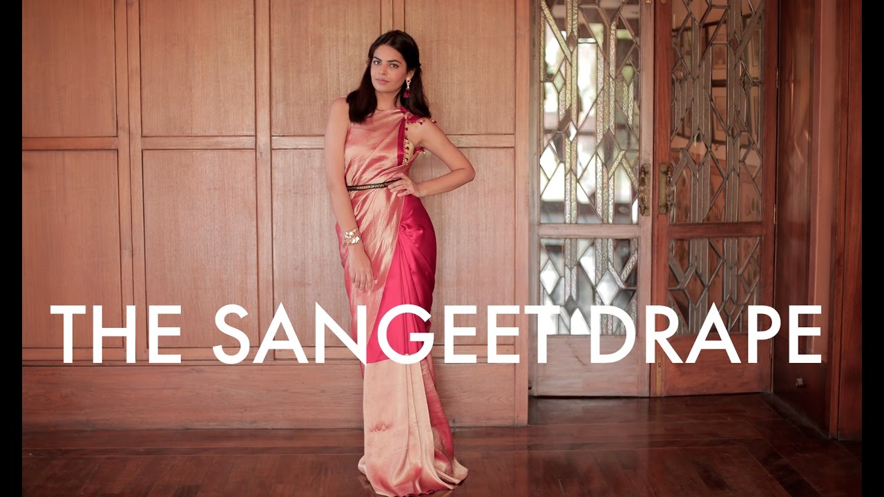 The Sangeet Drape