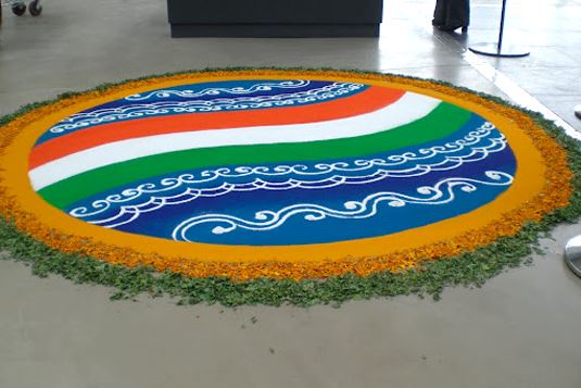 Independence day rangoli1