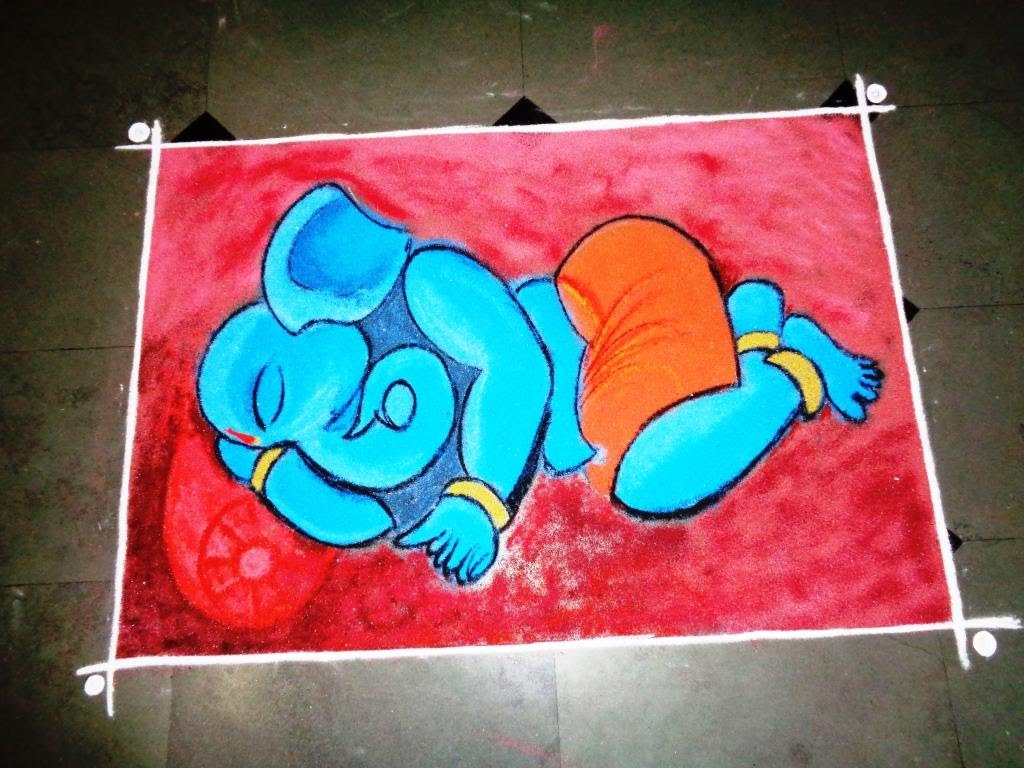 Sleeping Ganesha