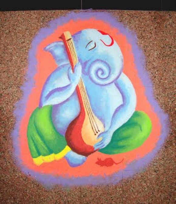 Ganesha singing song