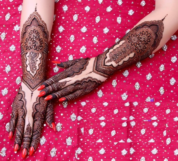 41. Pakistani Bridal Mehndi 