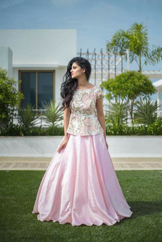 12.Long Blouse for Lehnga