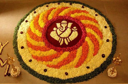 22.Ganesha Pookolam