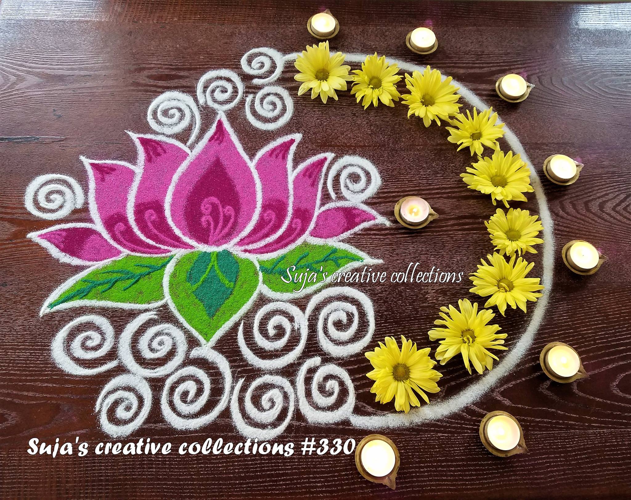 11.Lotus Rangoli