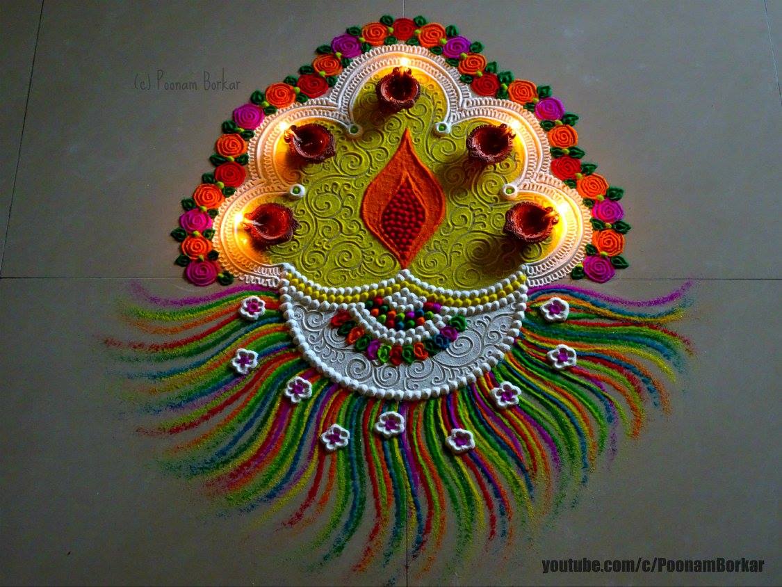 10.Blissful Rangoli