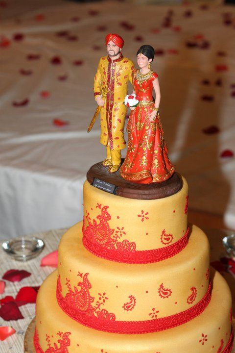 18.Singh inspiration wedding cake