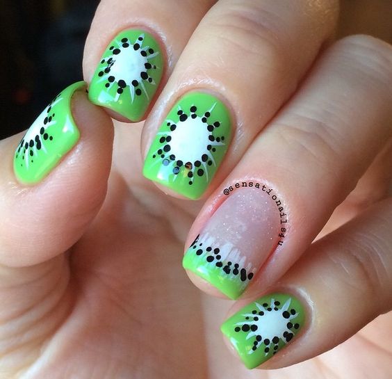 9.Kivi Nail Art 