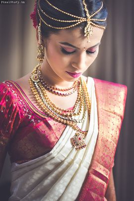 22.Checked Red Border Silksaree 