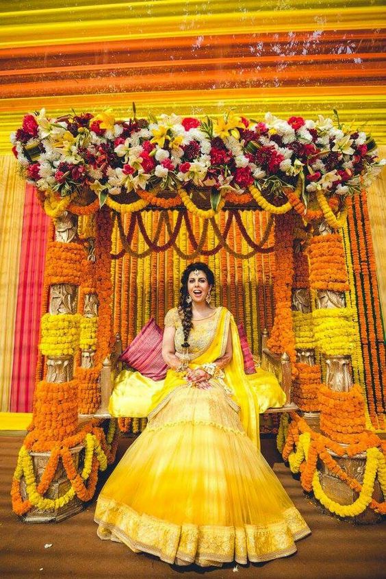 35.Yellow Bubly designer lehnga 