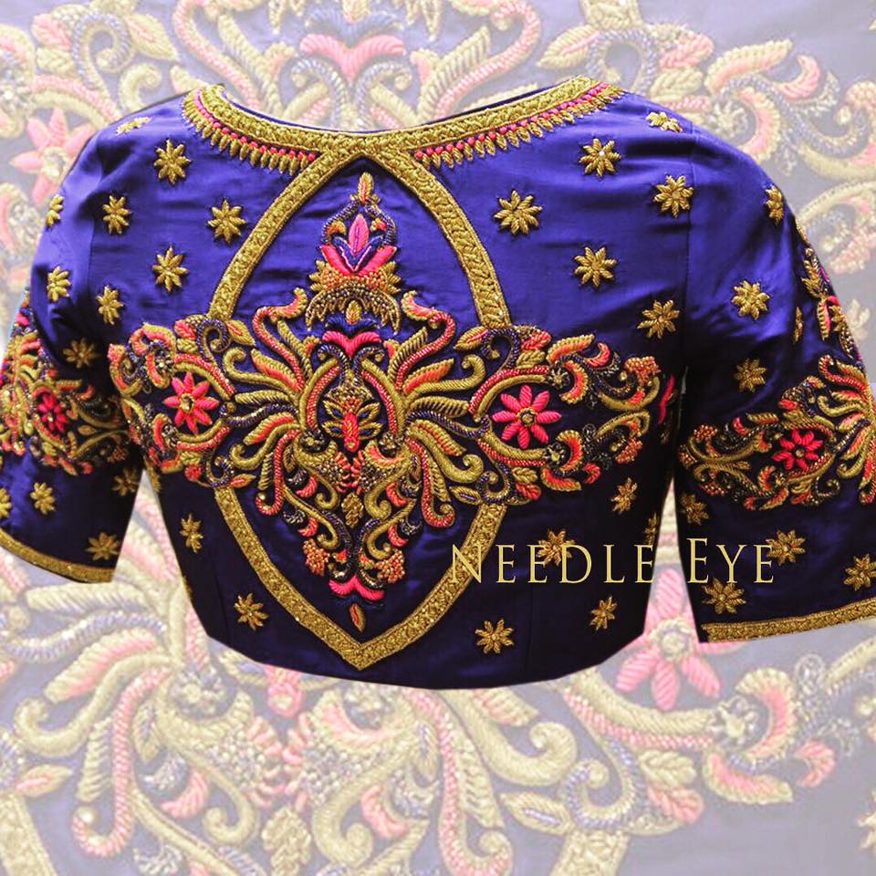 19.Beautiful Bridal Blouse design 