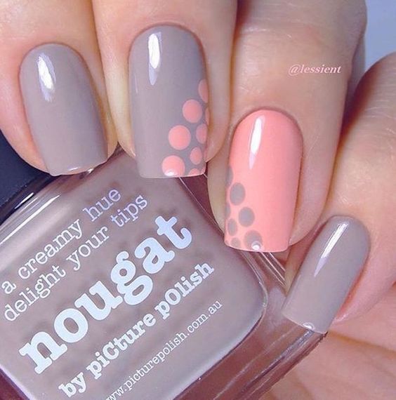 Simple Nail art 