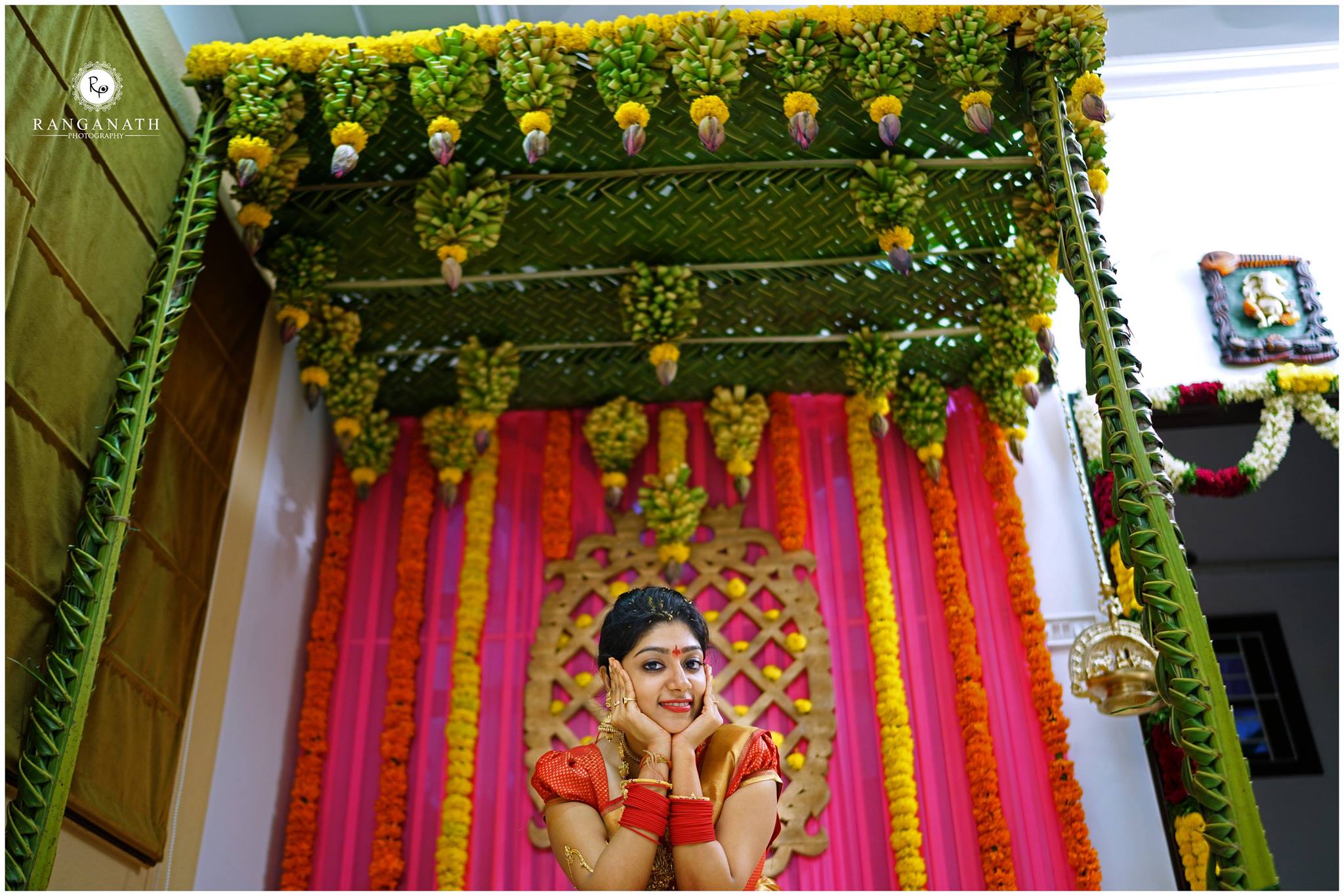 Red bangle bride