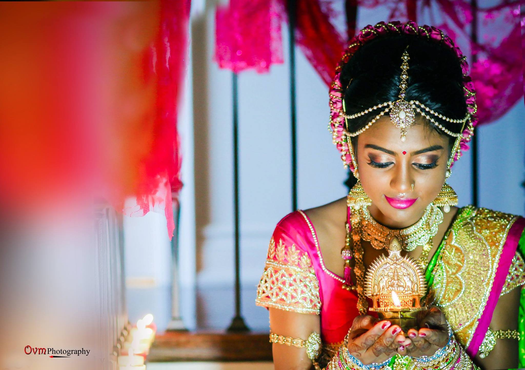 Bride in Deepa Oli 