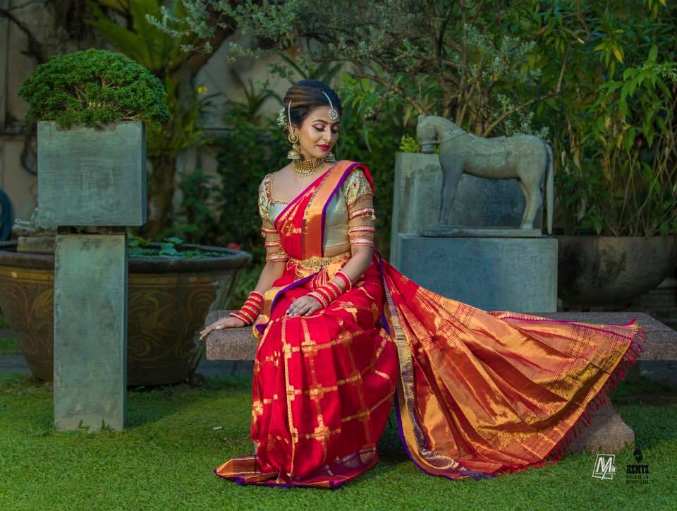 Gorgeous Red silk saree