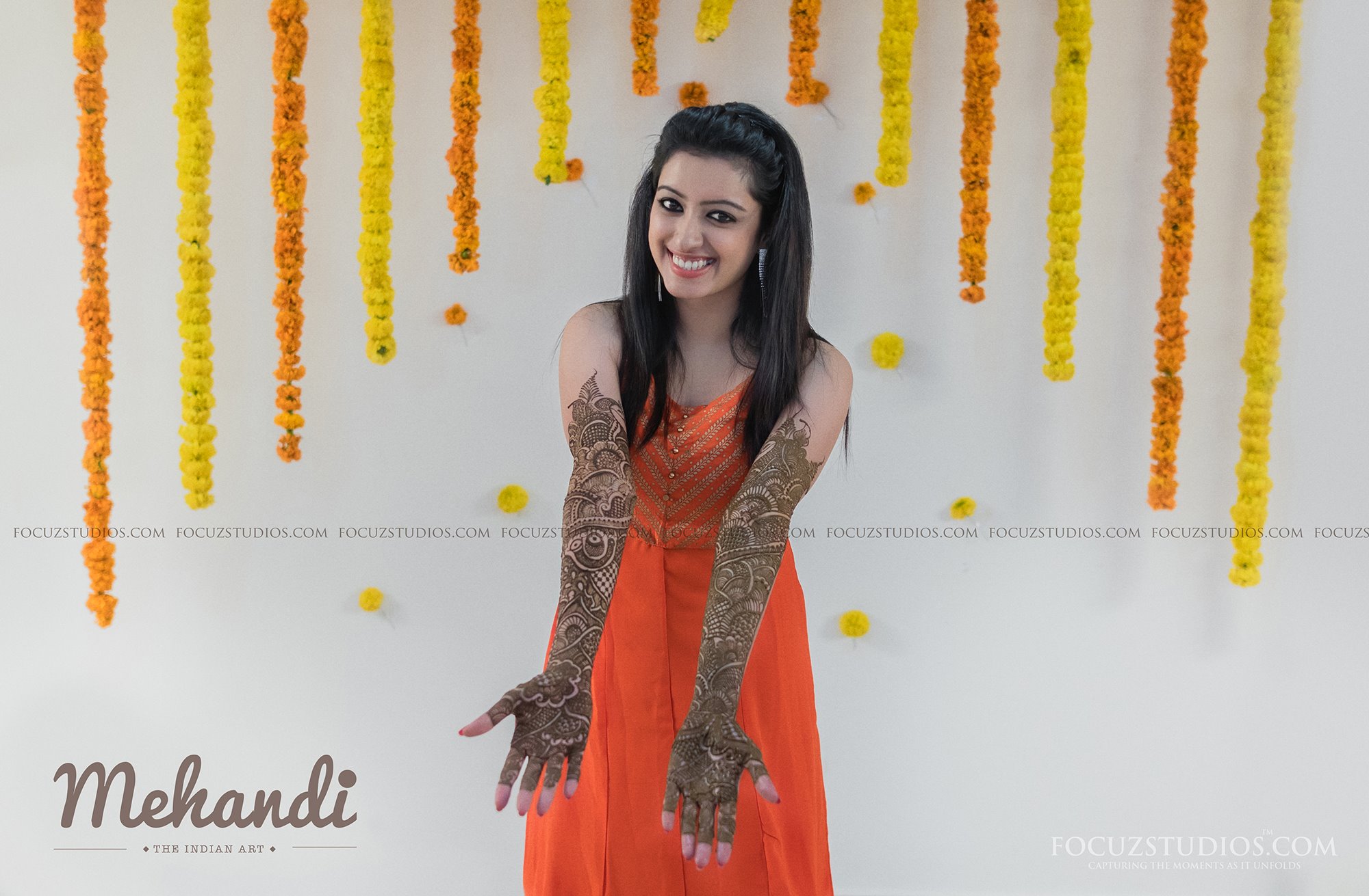 Bridal mehndi of nisha krishnan