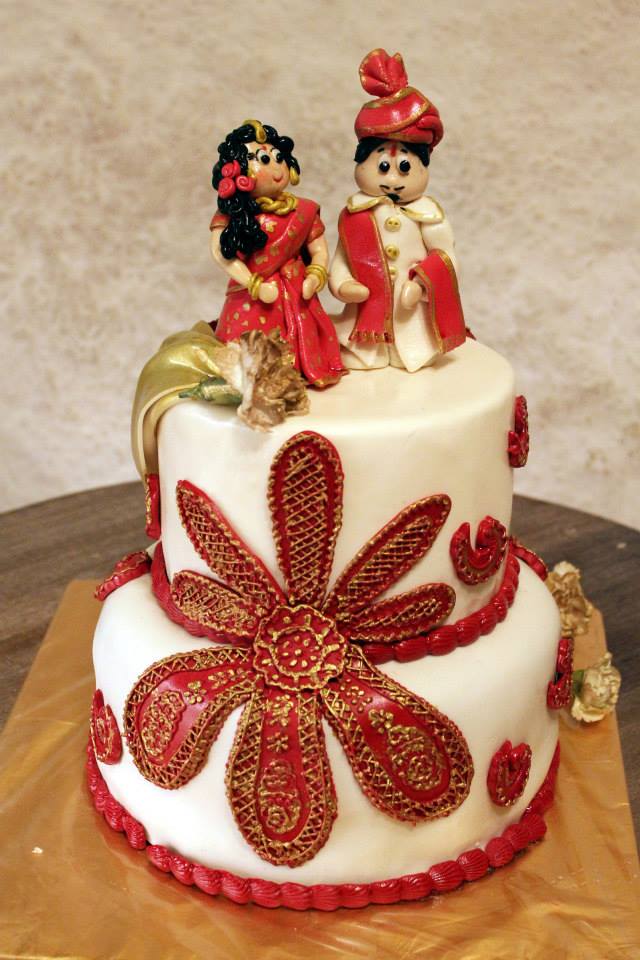 Two Tier Couple Cake