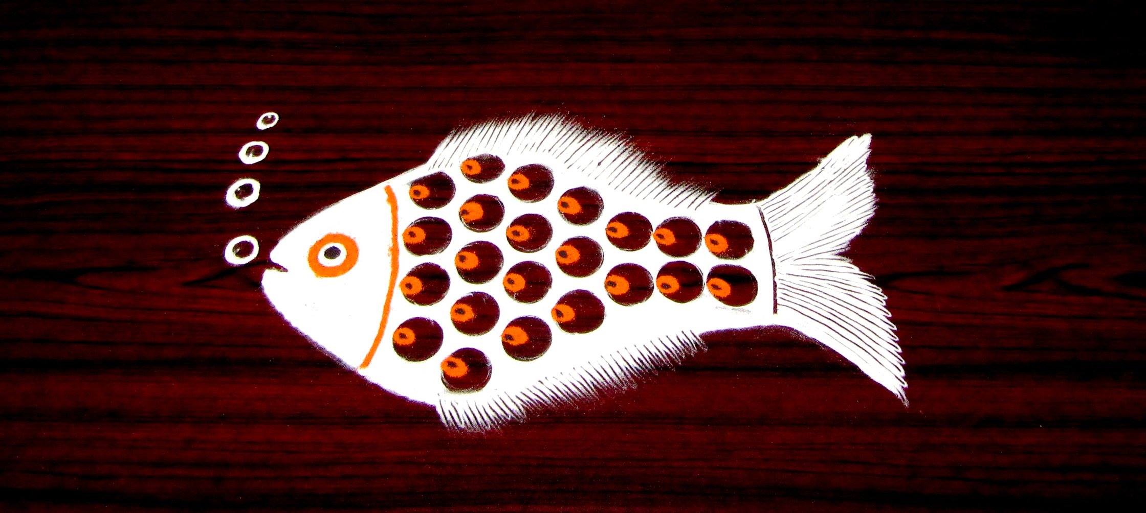 Fish Rangoli 