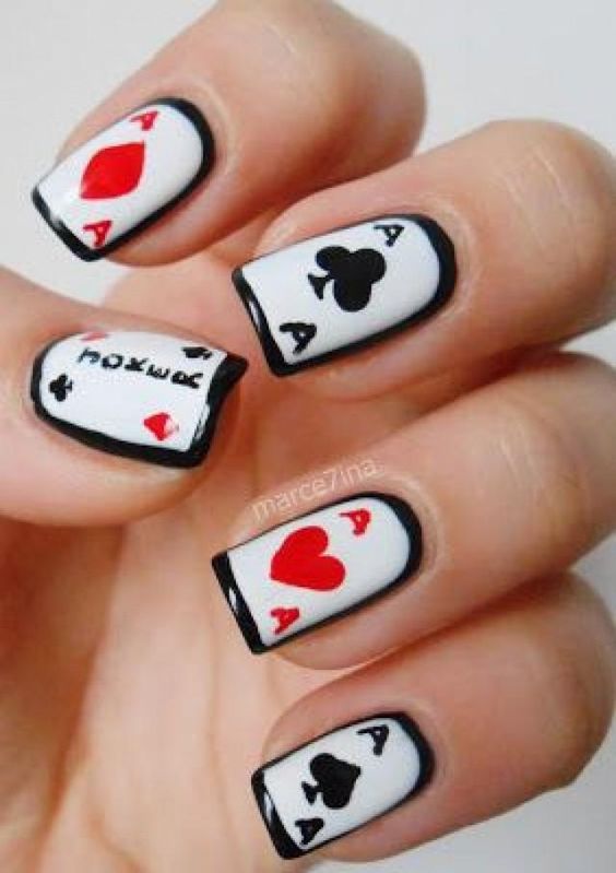 Cards Nail art