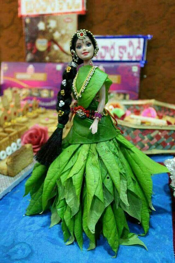 Betel Leaf Barbie decoration