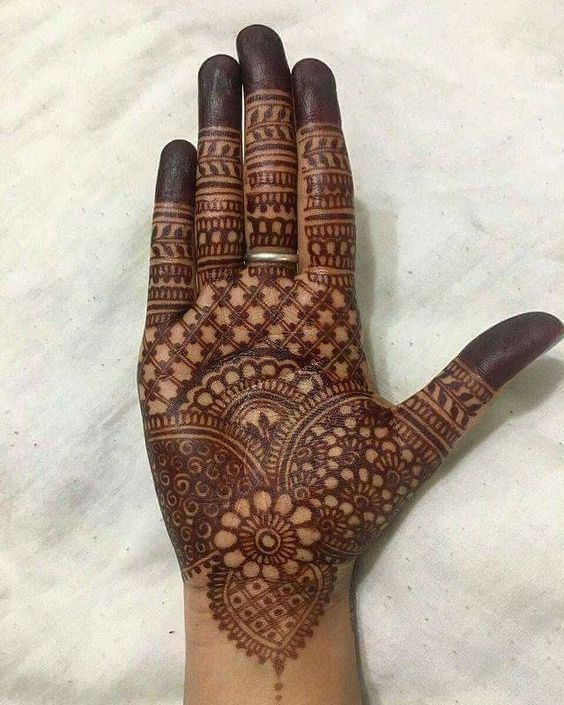 Arabic Henna Design 