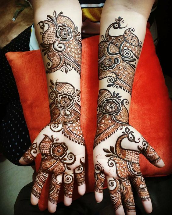 Arabic and Bridal Fusion Mehndi