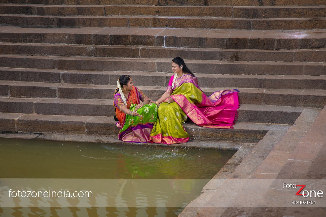 Mother & Daughter traditional look