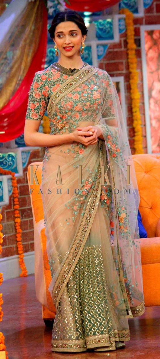 Floral Designer Saree