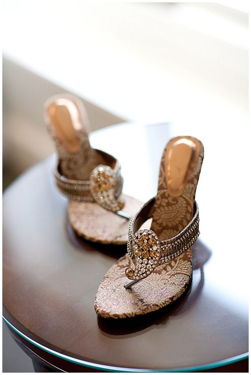 Mango Stone shape Bridal Heels