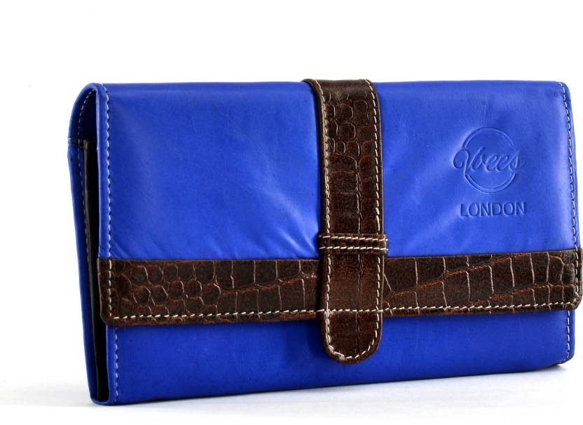 Party Blue Genuine Leather Wallet