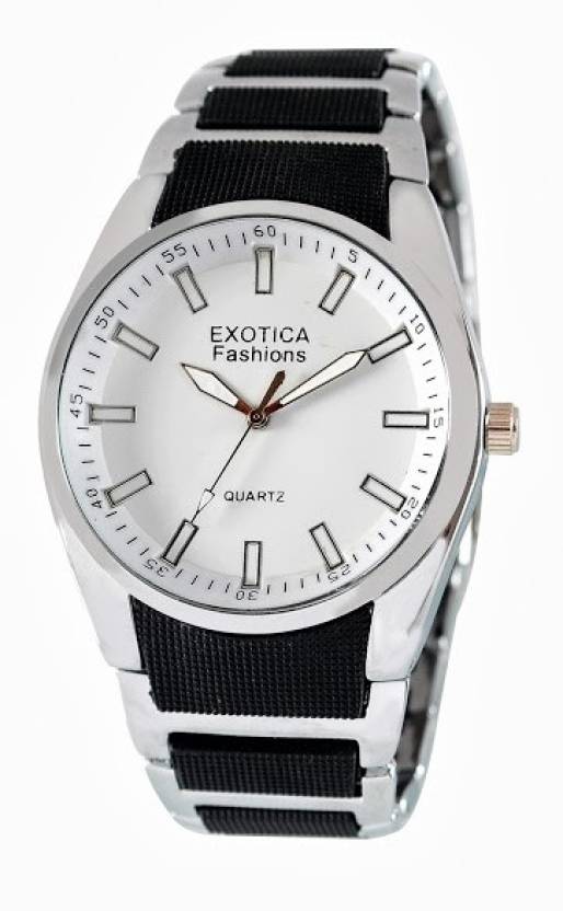 Exotica Fashions EFG-02-White Analog Watch